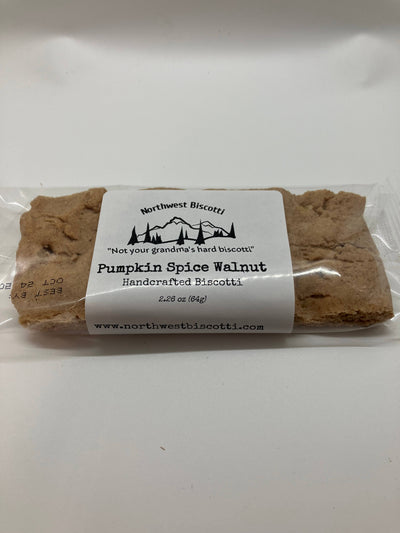 Pumpkin Spice Walnut Biscotti