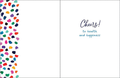 New Years Card - Colorful New Year