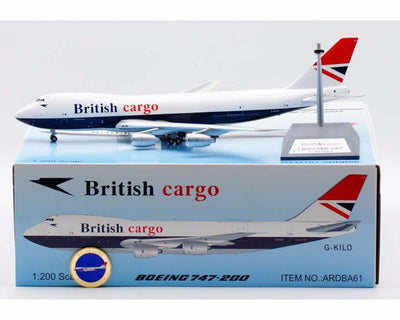 Inflight200 1:200 British Airways Cargo Boeing 747-236 G-KILO ARDBA61