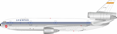 Inflight200 1:200 Spantax McDonnell Douglas DC-10-30CF EC-DEG (Polished) B-103-BX-0926P PRE-ORDER