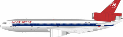 Inflight200 1:200 Northwest Airlines McDonnell Douglas DC-10-40 N158US ("Thermometer" livery, new tail) B-104-NW-158P PRE-ORDER