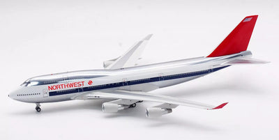 Inflight200 1:200 Northwest Airlines Boeing 747-451 N665US (Polished, Thermometer livery) B-744-665P