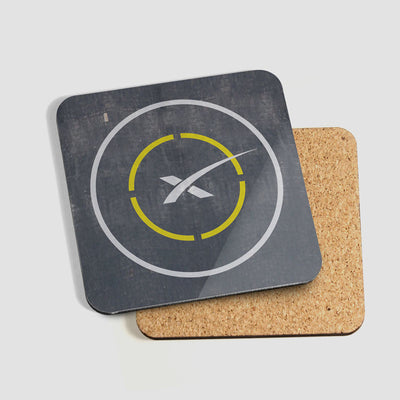 Booster Landing Pad Coaster