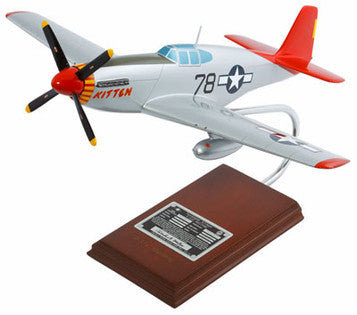 Executive Series 1:24 Tuskegee Airmen North American P-51C Mustang 78 "Kitten" (Signed by Charles McGee) AP51CT