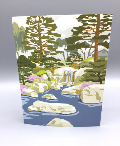 Como Japanese Garden Greeting Card