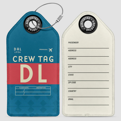 DL Luggage Tag