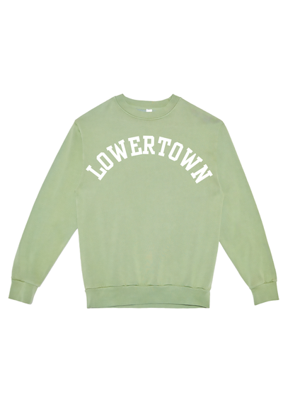 Embroidered Crew Neck Sweatshirt - Lowertown