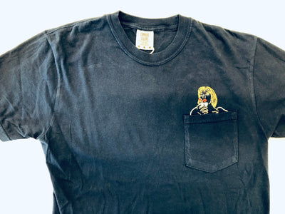 Taylor Swift Embroidered Pocket T-Shirt - Navy