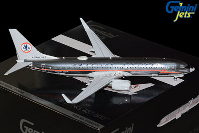GeminiJets 1:100 American Airlines Boeing 737-800W N905NN ("Astrojet" livery, polished) G1AAL002