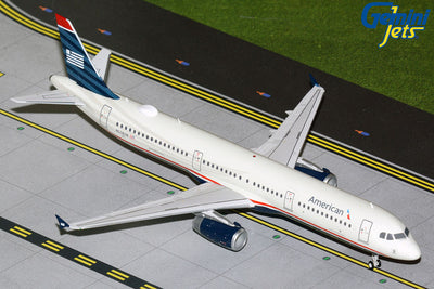 GeminiJets 1:200 American Airlines Airbus A321-200 N578UW (US Airways heritage, upgraded stand) G2AAL1353