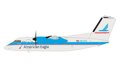 GeminiJets 1:200 American Eagle Bombardier Dash 8 Q100 N837EX (Piedmont Airlines Retro) G2AAL939