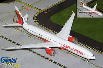 GeminiJets 1:200 Air India Boeing 777-9 VT-XAA (swappable folded wingtips) G2AIC1323