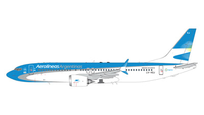 GeminiJets 1:200 Aerolíneas Argentinas Boeing 737 MAX 8 LV-KEJ (upgraded stand) G2ARG1397