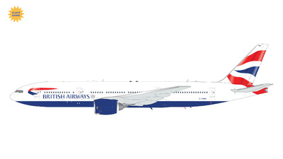 GeminiJets 1:200 British Airways Boeing 777-200ER G-YMMS (Flaps Down) G2BAW1130F
