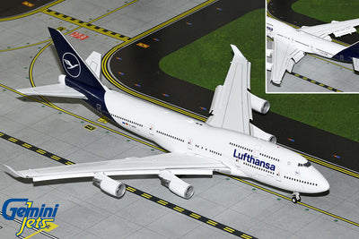GeminiJets 1:200 Lufthansa B747-400 D-ABVY (Flaps Down) G2DLH1241F