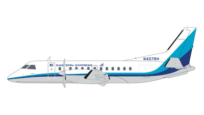 GeminiJets 1:200 Eastern Express Saab SF-340A N407BH (Bar Harbor Airlines) G2EAL1306