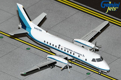 GeminiJets 1:200 Eastern Express Saab SF-340A N407BH (Bar Harbor Airlines) G2EAL1306