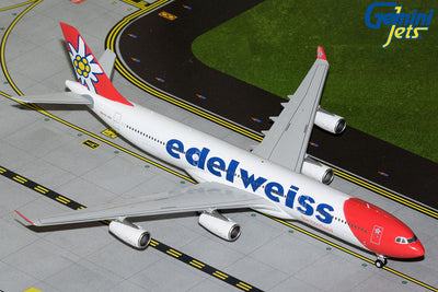 GeminiJets 1:200 Edelweiss Air Airbus A340-300 HB-JMG (Switzerland) G2EDW1354
