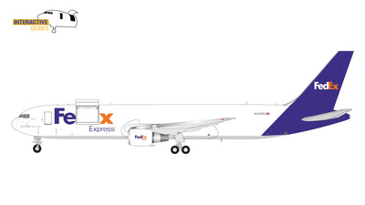 GeminiJets 1:200 FedEx Express Boeing 767-300ER(F) N134FE (Interactive Series) *NEW MOULD* G2FDX1169