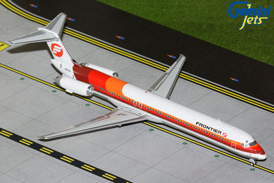 GeminiJets 1:200 Frontier Airlines McDonnell Douglas MD-80 N859HA (upgraded stand) G2FFT1359