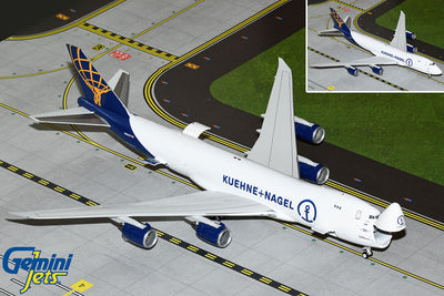 GeminiJets 1:200 Atlas Air Worldwide/Khuene+Nagel Boeing 747-8F N862GT (Second to Last 747, Interactive Series) G2GTI1240