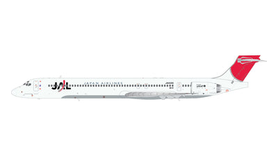 GeminiJets 1:200 JAL - Japan Airlines McDonnell Douglas MD-90 JA002D (upgraded stand) G2JAL1330 PRE-ORDER