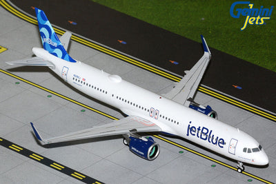 GeminiJets 1:200 JetBlue Airways Airbus A321neo N2180J "Mint for Big Things" G2JBU1336