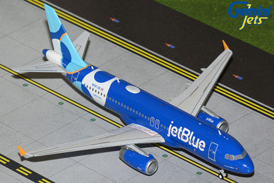 GeminiJets 1:200 JetBlue Airways Airbus A320-200 N547JB "Forever Blue" (upgraded stand) G2JBU1337