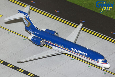 GeminiJets 1:200 Midwest Airlines B717-200 N920ME G2MEP1367