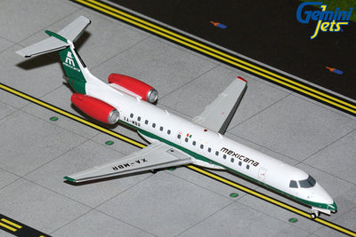 GeminiJets 1:200 Mexicana Embraer E145EP XA-MBR G2MXA1305