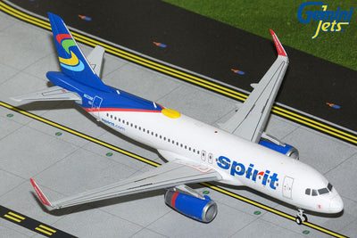 GeminiJets 1:200 Spirit Airlines Airbus A320-200 N633NK ("Skittles" livery) G2NKS1338
