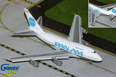 GeminiJets 1:200 Pan Am Boeing 747SP N531PA (billboard titles, flaps down) G2PAA1164F