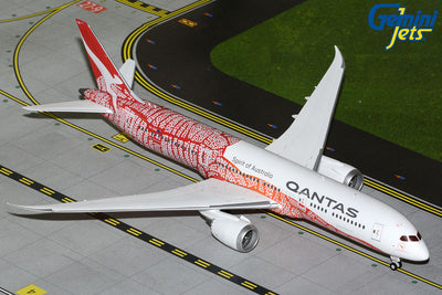 GeminiJets 1:200 Qantas Airways Boeing 787-9 VH-ZND "Yam Dreaming" G2QFA1480