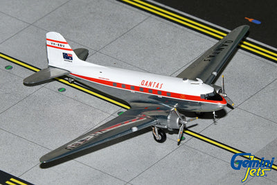 GeminiJets 1:200 Qantas Airways Douglas DC-3 VH-EBU G2QFA553