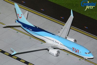 GeminiJets 1:200 TUI Airways Boeing 737 MAX 8 G-TUMY (upgraded stand) G2TOM1389