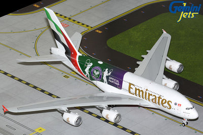 GeminiJets 1:200 Emirates A380 A6-EOE "Wimbledon - Official Partner" G2UAE1347