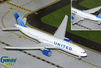 GeminiJets 1:200 United Airlines Boeing 777-200ER N798UA (flaps down) G2UAL1260F