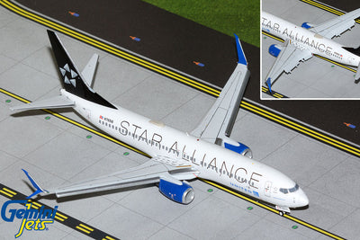 GeminiJets 1:200 United Airlines B737-800W N76516 ("Star Alliance" livery, flaps down) G2UAL1378F