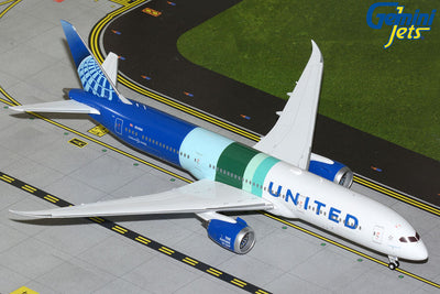GeminiJets 1:200 United Airlines Boeing 787-9 N24988 "The Future is SAF" G2UAL1395