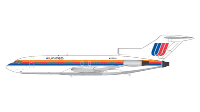 GeminiJets 1:200 United Airlines Boeing 727-100 N7001U (Saul Bass livery) G2UAL948
