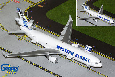 GeminiJets 1:200 Western Global Airlines McDonnell Douglas MD-11F N783SN (Interactive Series) G2WGN1180