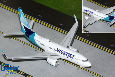 GeminiJets 1:200 WestJet Airlines Boeing 737-700W C-GWJO (flaps down) G2WJA1431F