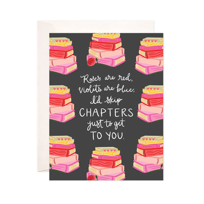 Skip Chapters Book Love Card