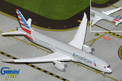 GeminiJets 1:400 American Airlines Boeing 787-9 Dreamliner N836AA (flaps down) GJAAL2356F