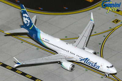 GeminiJets 1:400 Alaska Airlines Boeing 737 MAX 8 N803AK GJASA2392