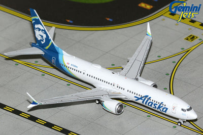 GeminiJets 1:400 Alaska Airlines Boeing 737 MAX 9 N708AL GJASA2393