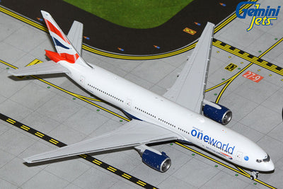 GeminiJets 1:400 British Airways Boeing 777-200ER G-YMMR (Oneworld) GJBAW2194