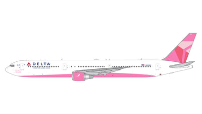 GeminiJets 1:400 Delta Air Lines Boeing 767-400ER N845MH "Evelyn H. Lauder" (Breast cancer pink ribbon) GJDAL2157