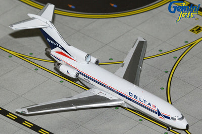 GeminiJets 1:400 Delta Air Lines Boeing 727-100 N1633 ("Widget" livery, polished) GJDAL2355