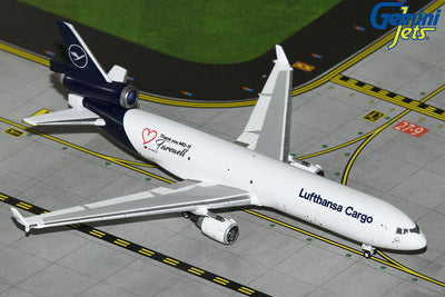 GeminiJets 1:400 Lufthansa Cargo McDonnell Douglas MD-11F D-ALCC "Farewell MD-11" GJDLH2072
